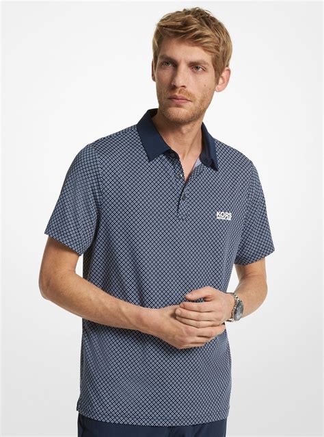 michael kors polo blue|Michael Kors golf apparel.